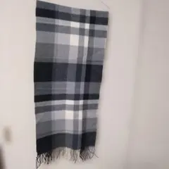 ✨theory グレー系チェックマフラー⑥送料750円当方負担