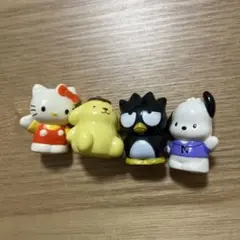 平成レトロ　希少　サンリオ キャラクターズ ミニフィギュア 4体セット