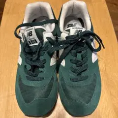 New Balance Classic 574 緑色 スニーカー