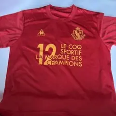 ルコック　赤 Tシャツ L サイズ　名古屋グランパスのサムネイル