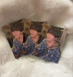 長尾謙杜 HARD WORK 先着特典トレカ ×3