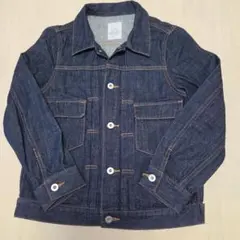 濃紺 デニムジャケット 4ポケット