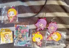 アイカツ　プリパラ　カプセルラバーマスコット　セット