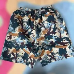 BREEZE カモフラージュ柄 ハーフパンツ 140