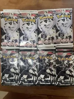 ホワイトフレア、ブラックボルト各40パック　 4box分計80パックサーチ済み