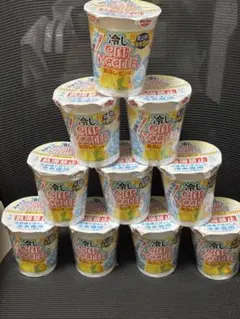 日清 冷しカップヌードル 鶏塩レモン味 10個セットのサムネイル