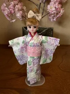 a28)ぷちリカちゃん服 着物 浴衣 髪飾り 草履 - メルカリ