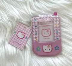 サンリオ　Y2K カオハナ　トレカケース　キティ　カードホルダー　ガラケー