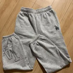 MLB LAドジャース スウェットパンツ グレー M