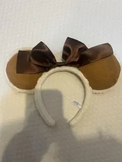 ミッキー耳カチューシャ ブラウン