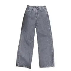 blackup ストレートデニム グレー