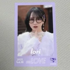 =LOVE 野口衣織 ミニフォトカード