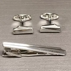 美品　ランセル　LANCEL　シルバー　ネクタイピン・カフリンクスセット