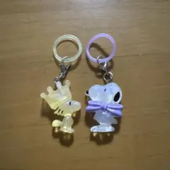 スヌーピー ウッドストック　めじるしアクセサリー　2個セット