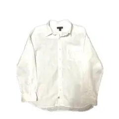 00's LANDS'END リネンシャツ　ヴィンテージ　XL
