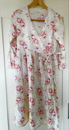 【美品】Cabbages & Roses 花柄ドレス　マタニティ⭕️