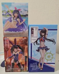 デート・ア・ライブ 時崎狂三 プライズフィギュア3種類 ラウンドワン