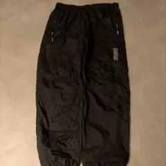 ナイロンパンツ　黒　テックのサムネイル