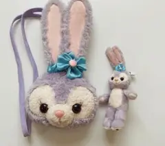 ディズニーダッフィーフレンズ ステラルー ポシェット キーホルダー セット