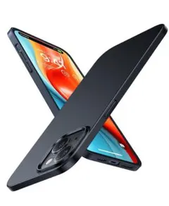 TORRAS iPhone15用 超薄型 軽量ケース OriginFit 黒