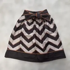 美品☆アナイ☆ANAYI 素敵なスカート☆ベルト付きのサムネイル