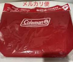 【新品】Coleman コールマン フェルトトート コカ・コーラ 非売品　赤