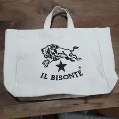 IL BISONTE キャンバストートバッグ