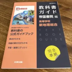 教科書ガイド 新地理総合