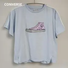 CONVERSE　コンバース　アップリケTシャツ バッシュ刺繍　Tシャツ　150のサムネイル