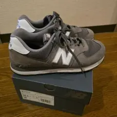 New Balance ML574 グレー 25.5cm