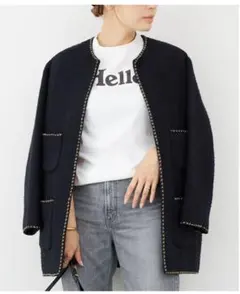 2025年最新】Deuxieme Classe レディース ノーカラージャケットの人気