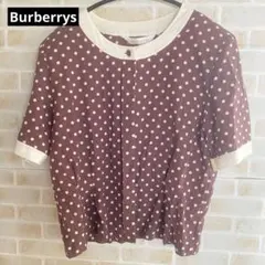 Burberrys バーバリーズ　水玉　ドット　トップス　長袖　ヴィンテージ