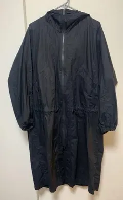 UNIQLO フード付きロングジャケット Sサイズ ブラック