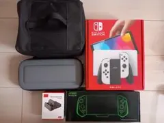 【美品】Nintendo Switch 有機EL　本体、プロコンSD256GB他