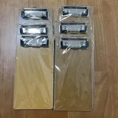 바우처용 MDF 클립보드, 소형 6개 세트