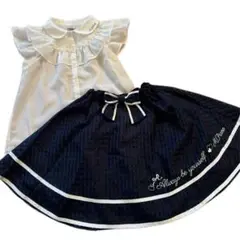 さ*ん様 最終値下げ！mezzo piano juniorセット売りS 1回着用