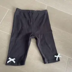 petit main ベビースパッツ 90 リボン付き