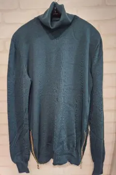 BALMAIN 緑 タートルネック セーターのサムネイル