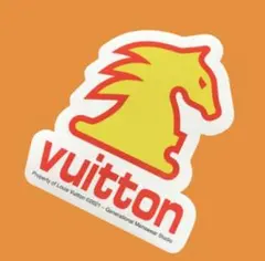 LOUIS VUITTON ルイ・ヴィトン　LOGOステッカー非売品