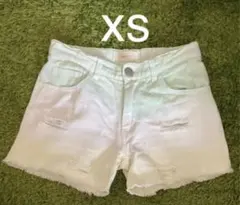 【レピピアルマリオ】デニムショートパンツ　ダメージ加工