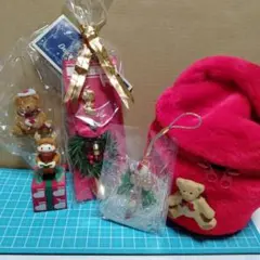 クリスマスグッズ まとめ売り スプーンツリー ストラップサンタクロースクマ