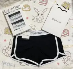 L黒　CalvinKlein カルバンクライン ボクサーブリーフ　ショートパンツのサムネイル