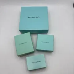 Tiffany & Co. ギフト箱 4個セット　空き箱