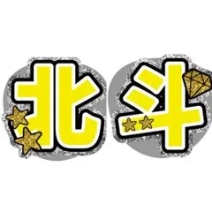松村北斗 うちわ文字 文字パネル
