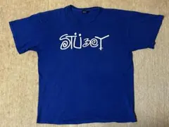 Stussy Tシャツ ブルー XLサイズのサムネイル