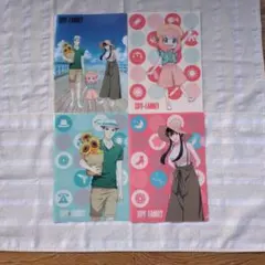 SPY×FAMILY クリアファイル 4枚セット