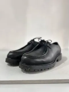 ZARA メンズ 革靴　43 チロリアン　ブラック　黒　27.5センチのサムネイル