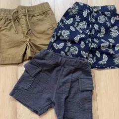 【GAP・ブリーズ・アカチャンホンポ】ゴムウエスト ショートパンツ　セットのサムネイル