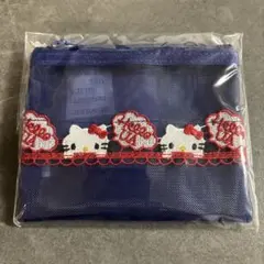 新品⭐︎近沢レース ユナイテッドアローズ キティ ポーチ ネイビー M 