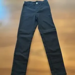 GU キッズ　ブラック　スキニーパンツ　120